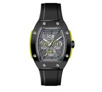 Ice-Watch, Reloj Ice boliday Prestige Negro y Amarillo para Hombre con Correa de Silicona, Color Negro, Modelo 024738 (tamaño Grande)