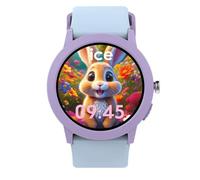 ICE-WATCH Smart Junior RD Find My Purple Soft Blue - Reloj Inteligente con geolocalización para niñas, Color Morado, con Correa de Silicona - 025442 (39 mm)