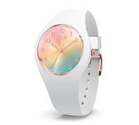 ICE-WATCH Sunset Rainbow Reloj para Mujer Analógico de Cuarzo japonés con Brazalete de Silicona IC015743