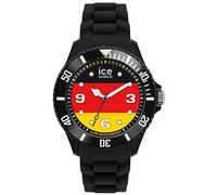ICE-WATCH WO.DE.B.S.12 - Reloj analógico de Cuarzo para Hombre con Correa de Silicona, Color Negro