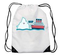 Iceberg Boop Titanic Funny Bolsa con cordón