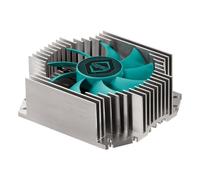 Iceberg ICEFLOE T65 ITX Low Profile 3 Heatpipe Extrusion Aluminio Disipador de Calor HTPC CPU Enfriador con Ventilador de 80 mm