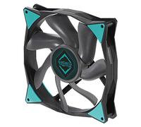 Iceberg Thermal IceGALE Premium 140mm- 1800 RPM, 4 Pines, Ventilador de PC de 140 mm, ventilador pwm, (140mm, negro)