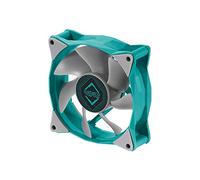 Iceberg Thermal IceGALE Premium 80mm- 2000 RPM, 4 Pines, PWM, Ventilador de PC de 80 mm (azul cerceta)