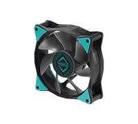 Iceberg Thermal IceGALE Premium 80mm- 2000 RPM, 4 Pines, PWM, Ventilador de PC de 80 mm (negro)