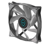 Iceberg Thermal IceGALE Xtra 140mm- 2500 RPM, 4 Pines, PWM, Rendimiento Extremo, Ventilador de PC de 140 mm (140mm, gris)