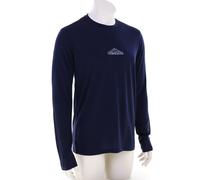 Icebreaker 150 Tech Lite LS Tee Road To Cook Caballeros Camiseta M Azul oscuro