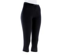 ICEBREAKER Pantalón funcional 3/4 de mujer Merino 200 Oasis negro | L