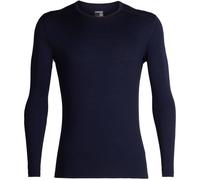 Icebreaker - M Merino 200 Oasis LS Crewe Midnight Navy de Lana - Talla S - Azul marino Azul marino S