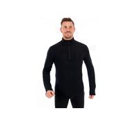 Icebreaker 260 Tech Mérinos Half Zip S Negro