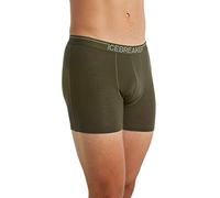 Icebreaker Anatomica Boxers Calzoncillos para Hombre - Ropa Interior de Lana Merina para Senderismo, Deportes de Invierno, Running, Gimnasio - Loden, XXL
