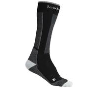 Icebreaker - Calcetines de esquí - M Merino Blend Ski+ Light OTC Black/Ether/Graphite de Lana - Talla 47-49 - Negro Negro 47-49