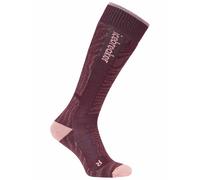 Calcetines de mujer Icebreaker Women Merino Blend Ski+ Medium OTC Mountain Contour Talla de calcetines: S / Color: violeta