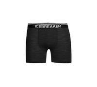 ICEBREAKER Calzoncillo deportivo 'Anatomica' negro / negro moteado / blanco L EUR