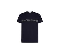 ICEBREAKER Camiseta funcional de hombre Mount Pulse 150 Tech azul oscuro | L