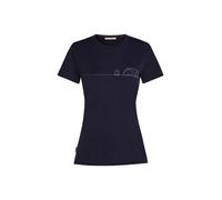 ICEBREAKER Camiseta funcional azul / verde claro XS azul / verde claro