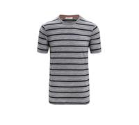 ICEBREAKER Camiseta funcional de hombre Wave Stripe azul oscuro | M