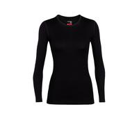 ICEBREAKER Camiseta funcional de mujer 260 Tech LS negro | XL