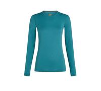 ICEBREAKER Camiseta funcional de mujer Merino 200 Oasis LS gasolina | M