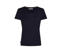 ICEBREAKER Camiseta funcional de mujer Merino Tech Lite 150 Uni azul oscuro | M