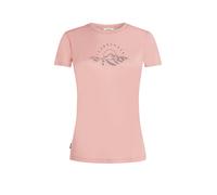 ICEBREAKER Camiseta funcional de mujer Sundrise 150 Tech rosa | XL