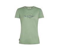ICEBREAKER Camiseta funcional de mujer Sundrise 150 Tech verde | L