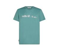 ICEBREAKER Camiseta funcional para hombre Massif Trail 150 Tech azul claro | S