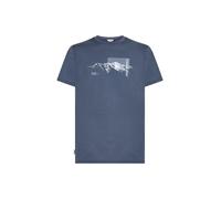 ICEBREAKER Camiseta funcional 'Pure Altitude' azul moteado / blanco S EUR