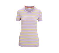 ICEBREAKER Camiseta funcional 'Wave' amarillo / lila claro / negro, Talla XL
