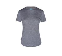 Icebreaker - Ropa de senderismo mujer - Women Merino 125 Cool-Lite Sphere III SS Tee Midnight Navy Hthr para Mujer - Talla L - Azul marino Azul marino L
