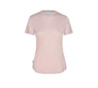 Icebreaker - Ropa de senderismo mujer - W Merino Blend 125 Cool-Lite Sphere SS Tee Pink Quartz para Mujer de Lana - Talla S - Rosa Rosa S