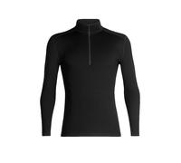 Icebreaker 260 Tech Mérinos Half Zip S Noir