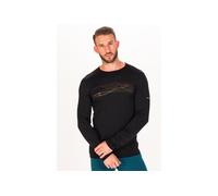 Icebreaker camiseta manga larga 200 Oasis Mérinos XL Negro