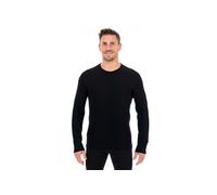 Icebreaker camiseta manga larga 260 Tech Crewe Merinos vêtement running homme S Noir