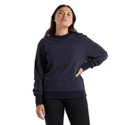 Icebreaker Central Sudadera para Mujer - Ropa Deportiva de Lana Merina para Senderismo, Deportes de Invierno, Running, Gimnasio - Azul Marino, S
