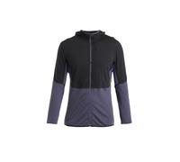 ICEBREAKER Chaqueta polar funcional 'M Mer 200 Descender' gris oscuro / negro XXL gris oscuro / negro