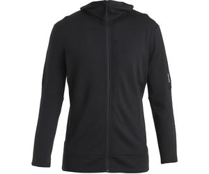 Icebreaker - Forros polares - M Merino 260 Quantum LS Zip Hoodie Black de Lana - Talla S - Negro Negro S
