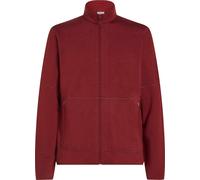 Icebreaker - Forros polares - M Merino 400 RealFleece™ Descender LS Zip Port de Lana - Talla M - Burdeos Burdeos M