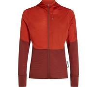 Icebreaker Merino Blend 200 RealFleece™ Descender LS Zip Hoodie Agate/Port/Cb Sudadera de hombre M