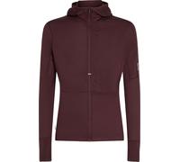 Icebreaker - Forros polares - M Merino Blend 200 RealFleece Descender LS Zip Hoodie Java de Lana - Talla L - Marrón Marrón L