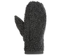 Icebreaker - Guantes de esquí - U Merino Blend 960 RealFleece High Pile Mittens Jet Hthr/Obsdn/Blk de Lana - Talla L - Negro Negro L