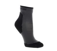 Icebreaker Hike+ Light Mérinos Mini Chaussettes S Gris/argent