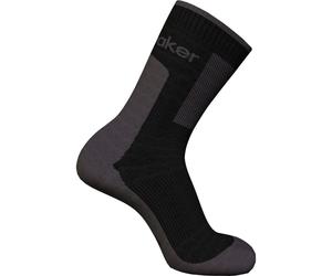 ICEBREAKER Hike+ Med Crew - Hombre - Negro / Gris - talla 42-44- modelo 2026