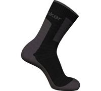 ICEBREAKER Hike+ Med Crew - Hombre - Negro / Gris - talla 44 1/2-46 1/2- modelo 2026