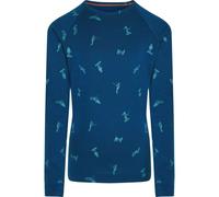 ICEBREAKER K Mer 200 Oasis Ls Crewe - Niño - Azul - talla 8 años- modelo 2026