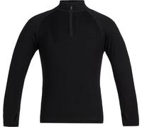 ICEBREAKER Kids 260 Tech Ls Half Zip - Niño - Negro - talla 4 años- modelo 2026