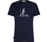ICEBREAKER M 150 Tech Lite Ss Tee - Hombre - Azul - talla XL- modelo 2025