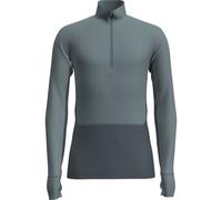 ICEBREAKER M Mer 125 Zoneknit Ls Half Zip - Hombre - Azul - talla M- modelo 2025