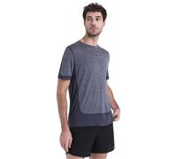 Icebreaker Merino 125 ZoneKnit Energy Wind Caballeros T-Shirt GRAPHITE/ GRAPHITE HTHR/CB