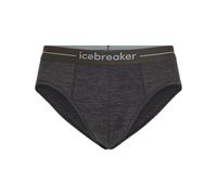 Icebreaker - M Merino 150 Anatomica Briefs Jet Heather de Lana - Talla L - Gris Gris L